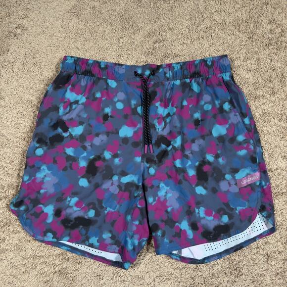 Legends Luka Shorts Men's Large Linerless Active Athletic Gym Running 7" - Picture 1 of 7